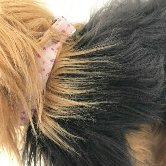 Yorkshire Terrier Build a Bear Dog Plush Stuffed Animal Collar 10 x 14" Brown - Picture 8 of 10